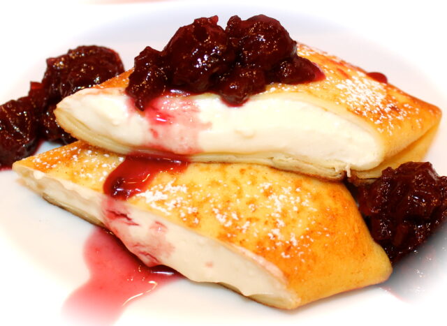 Eastern Europe Blini or Blintz