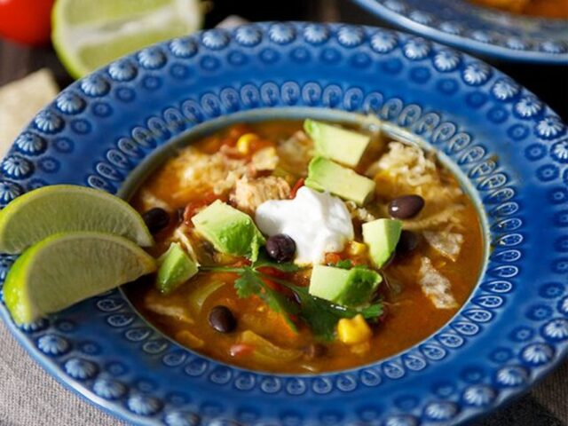 Chicken tortilla soup