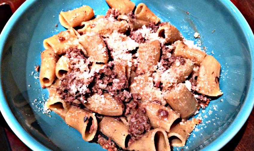 Rigatoni with Chicken Liver