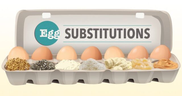 Substitute eggs