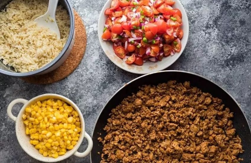 Turkey Taco Bowls