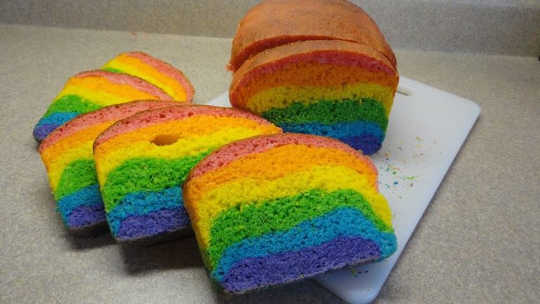 Amazing Colorful Bread for Ice Cream Sandwiches In Five Easy Steps!