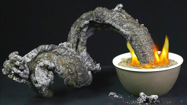 How to Make a Fire Snake with Just Sugar and Baking Soda!