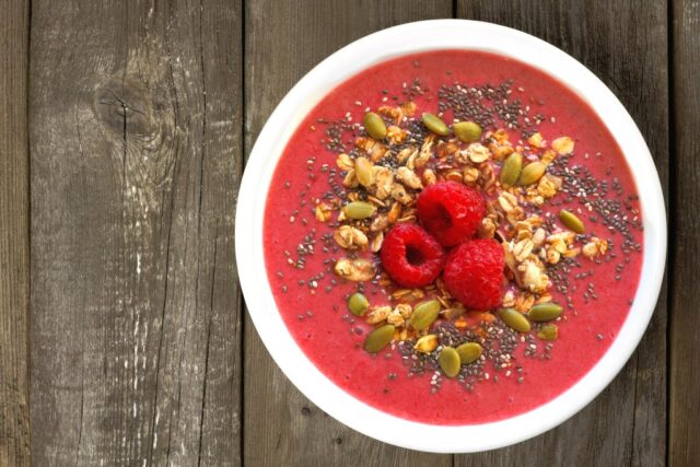 Red Vitality Smoothie Bowl