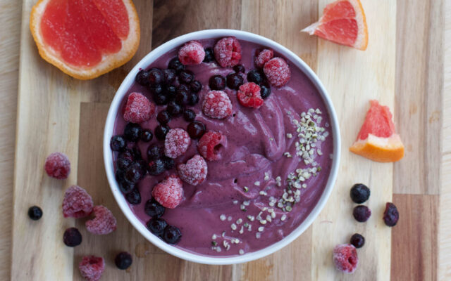 The Detox Purple Smoothie Bowl