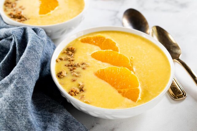 The Orange Smoothie Bowl